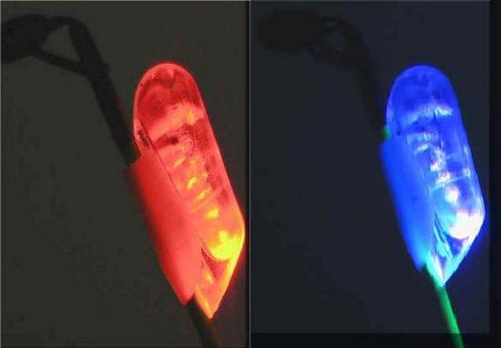 Abboccatore LED bicolore rosso - blu