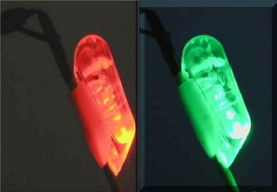 Abboccatore LED bicolore rosso - verde